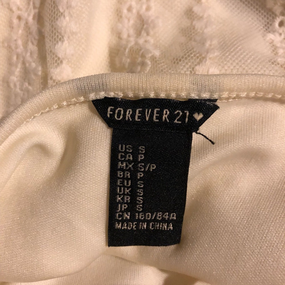 White laced sun dress